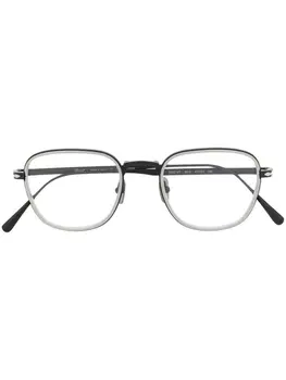 Persol очки в квадратной оправе, черный