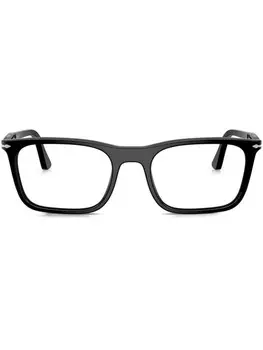 Persol очки в прямоугольной оправе, черный
