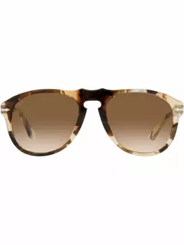 Persol солнцезащитные очки-авиаторы из коллаборации с JW Anderson, коричневый
