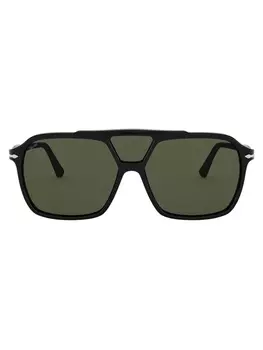 Persol солнцезащитные очки-пилоты, черный