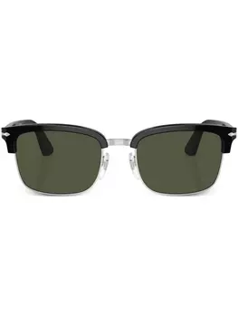 Persol square-frame tinted-lenses sunglasses, черный
