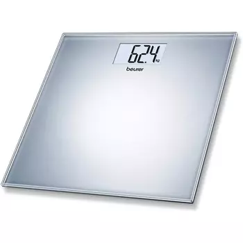 Персональные весы Beurer, стеклянные, посеребренные