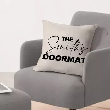 Персонализированные наволочки с фамилией, чехлы для подушек 18x18 дюймов, чехлы для подушек в фермерском доме, чехлы для дивана, гостиной, офиса, мягкая наволочка с квадратным акцентом для детей Rebbygena, Style-3