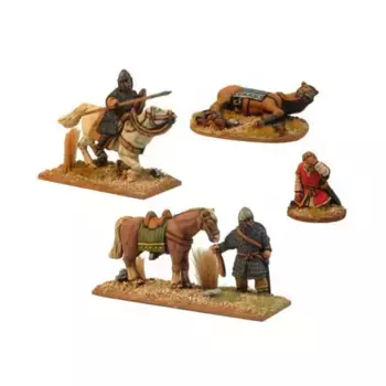 Персонажи нормандской кавалерии, Historical Miniatures - Dark Ages - Normans (28mm) (Crusader Miniatures)