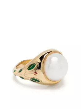 Перстень с жемчугом CASABLANCA, золотой