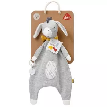 Первая мягкая игрушка Ослик из коллекции Nature. Fehn