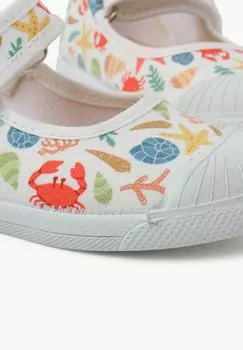 Первая обувь для ходьбы ESTAMPADO PUNTERA CIERRE ADHERENTE Pisamonas, белый