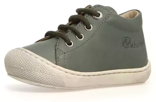 Первая прогулочная обувь Naturino "COCOON BONE", повседневная обувь, детская обувь, босоножки, туфли на шнуровке в подержанном виде, цвет Sage