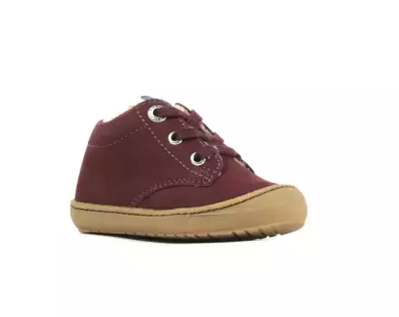 Первая прогулочная обувь Richter "Maxi WMS: Medium", зимняя обувь, детская обувь со съемной стелькой, бордовый