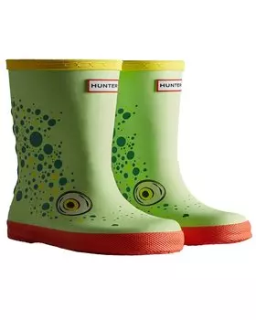 Первые резиновые сапоги Hunter, зеленый