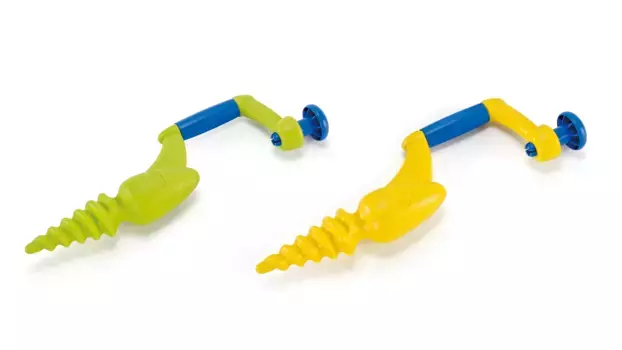 Песчаная дрель, желтая