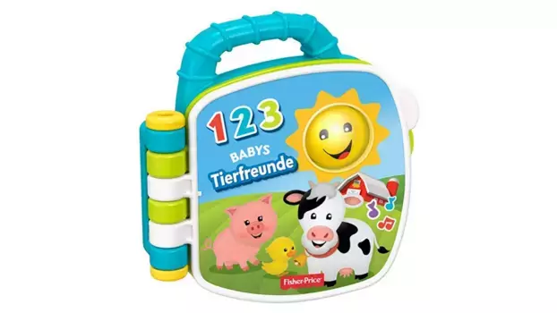 Песенник Fisher Price Animal Friends Детская музыкальная игрушка Развивающая игрушка