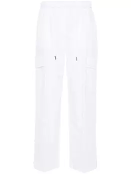 Peserico атласные брюки карго, белый