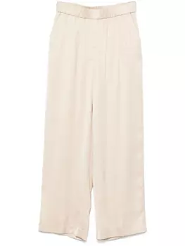 Peserico атласные брюки, нейтральный