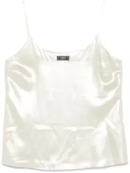 Peserico атласный топ, золотой