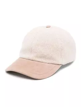 Peserico бейсболка со вставками, нейтральный цвет