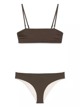 Peserico бикини с двойным лифом, коричневый