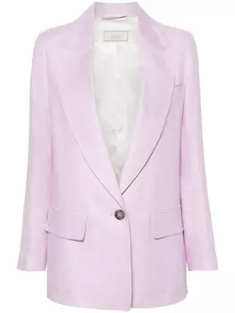 Peserico блейзер с бисером, фиолетовый