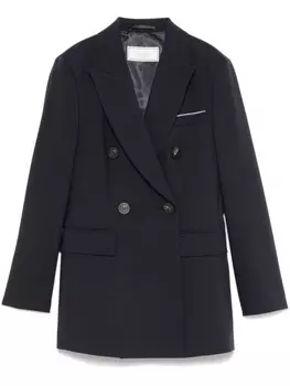 Peserico блейзер с бисером, синий