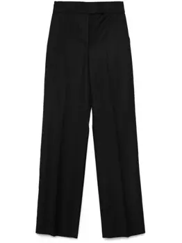 Peserico брюки из вирджинской шерсти, черный