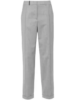 Peserico брюки с кулиской, серый