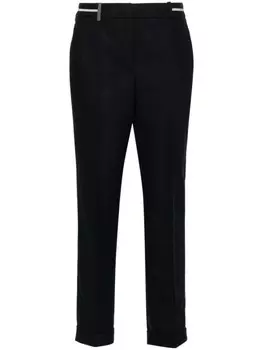 Peserico брюки с отделкой Punto Luce, синий