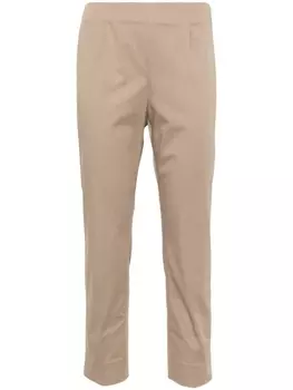 Peserico брюки с вытачками, нейтральный цвет