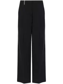 Peserico брюки со складками, синий