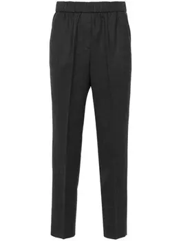 Peserico брюки строгого кроя, серый