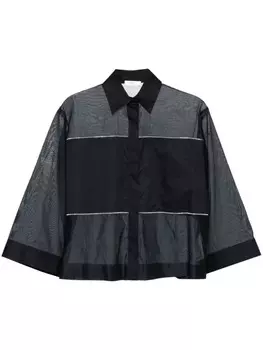 Peserico декорированная рубашка, синий