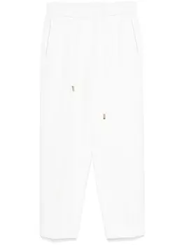 Peserico декорированные брюки, белый
