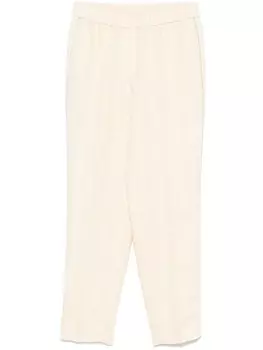 Peserico декорированные брюки, желтый