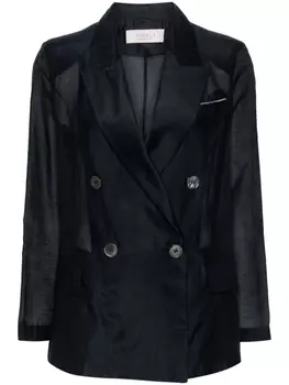 Peserico декорированный блейзер, синий