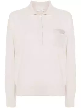 Peserico декорированный джемпер, нейтральный цвет