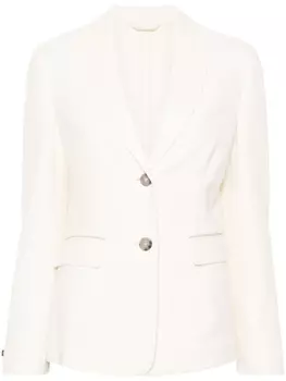 Peserico декорированный пиджак, нейтральный цвет
