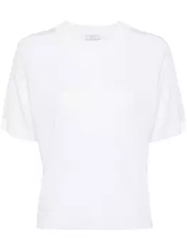 Peserico декорированный трикотажный топ, белый