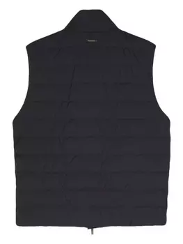 Peserico дутый жилет, синий