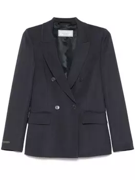 Peserico двубортный блейзер, синий