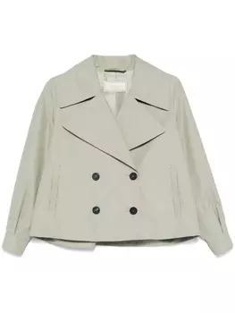 Peserico двубортный пиджак, зеленый