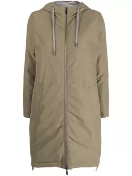 Peserico двусторонняя куртка с капюшоном, зеленый