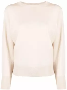 Peserico джемпер с круглым вырезом, нейтральный цвет