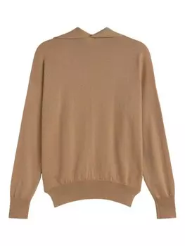 Peserico джемпер с воротником-стойкой, серый