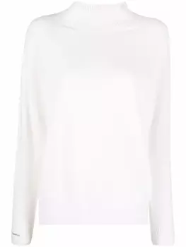 Peserico джемпер с высоким воротником, белый