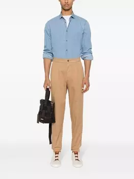 Peserico джинсовая рубашка, синий