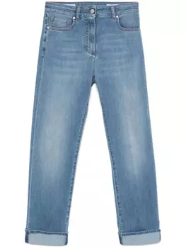 Peserico джинсы с пятью карманами, синий