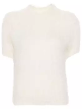 Peserico фактурный топ, белый