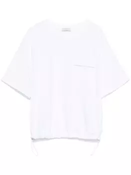 Peserico футболка с бусинами, белый