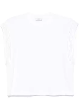 Peserico футболка с цепочкой, белый