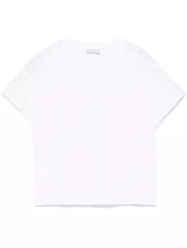 Peserico футболка с цепочкой, белый