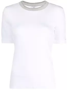 Peserico футболка с круглым вырезом, белый